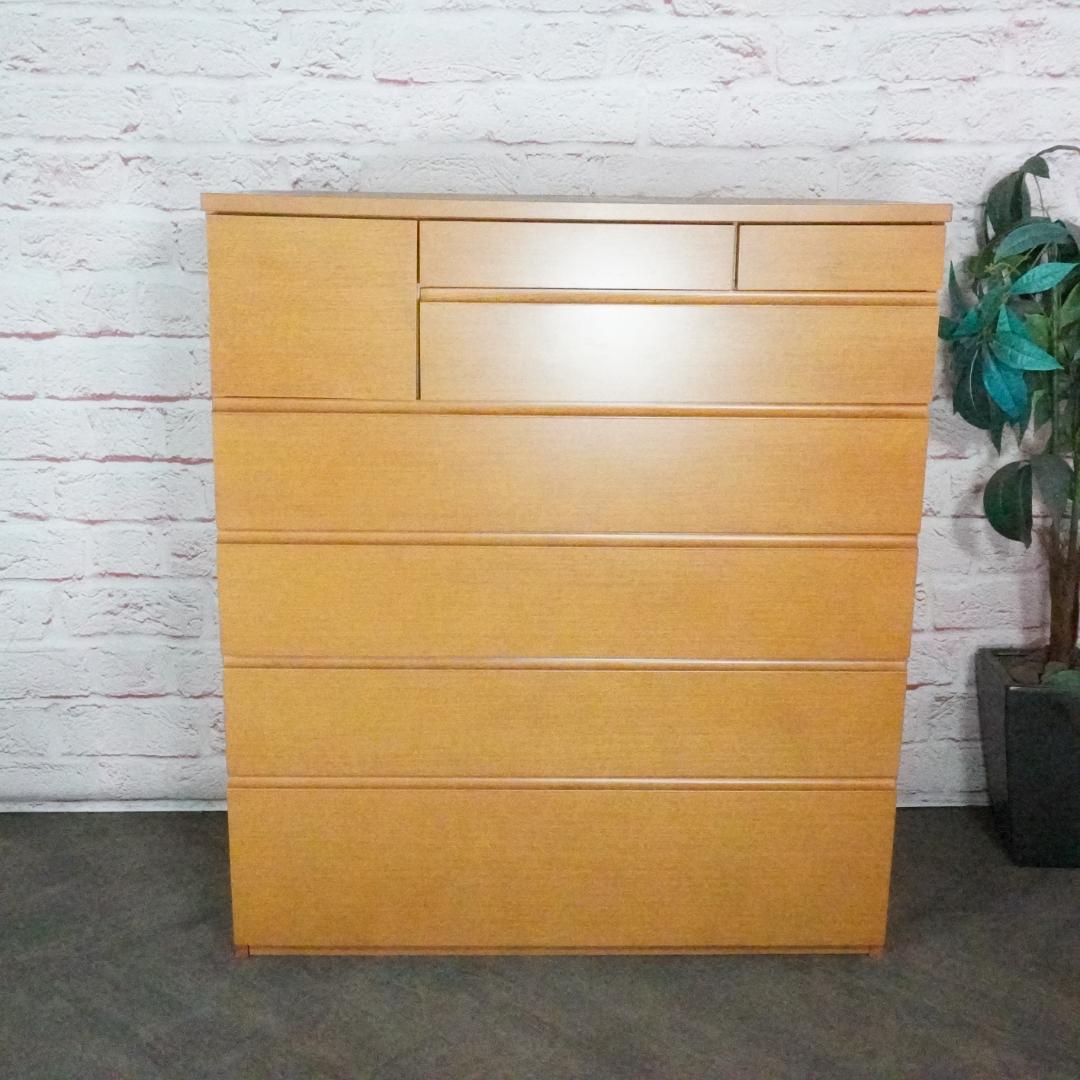 展示品 カリモク ハイチェスト 箪笥 ドロアー アクセサリー収納 大容量