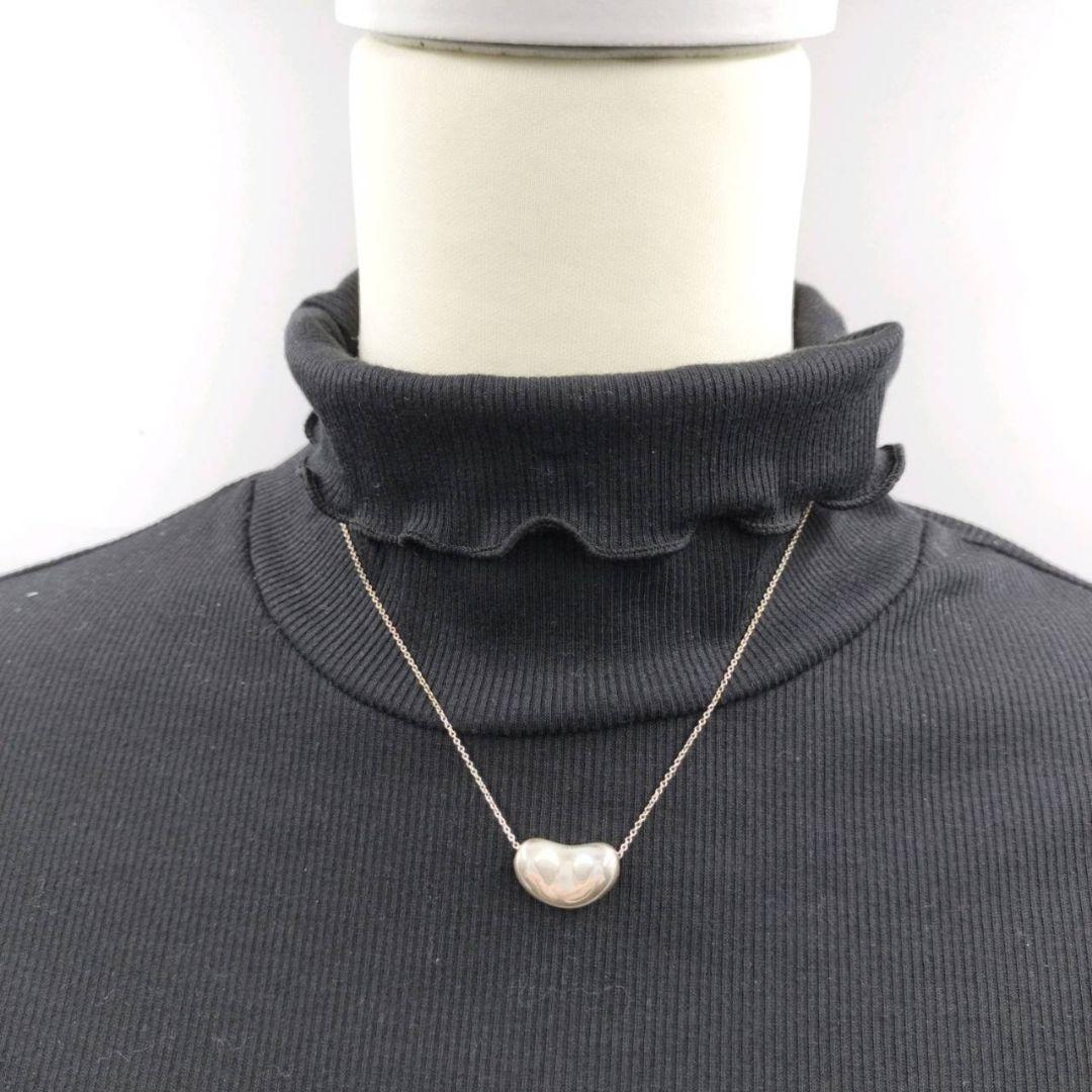 TIFFANY&Co. エルサペレッティ ビーン ネックレス SV925 箱袋付