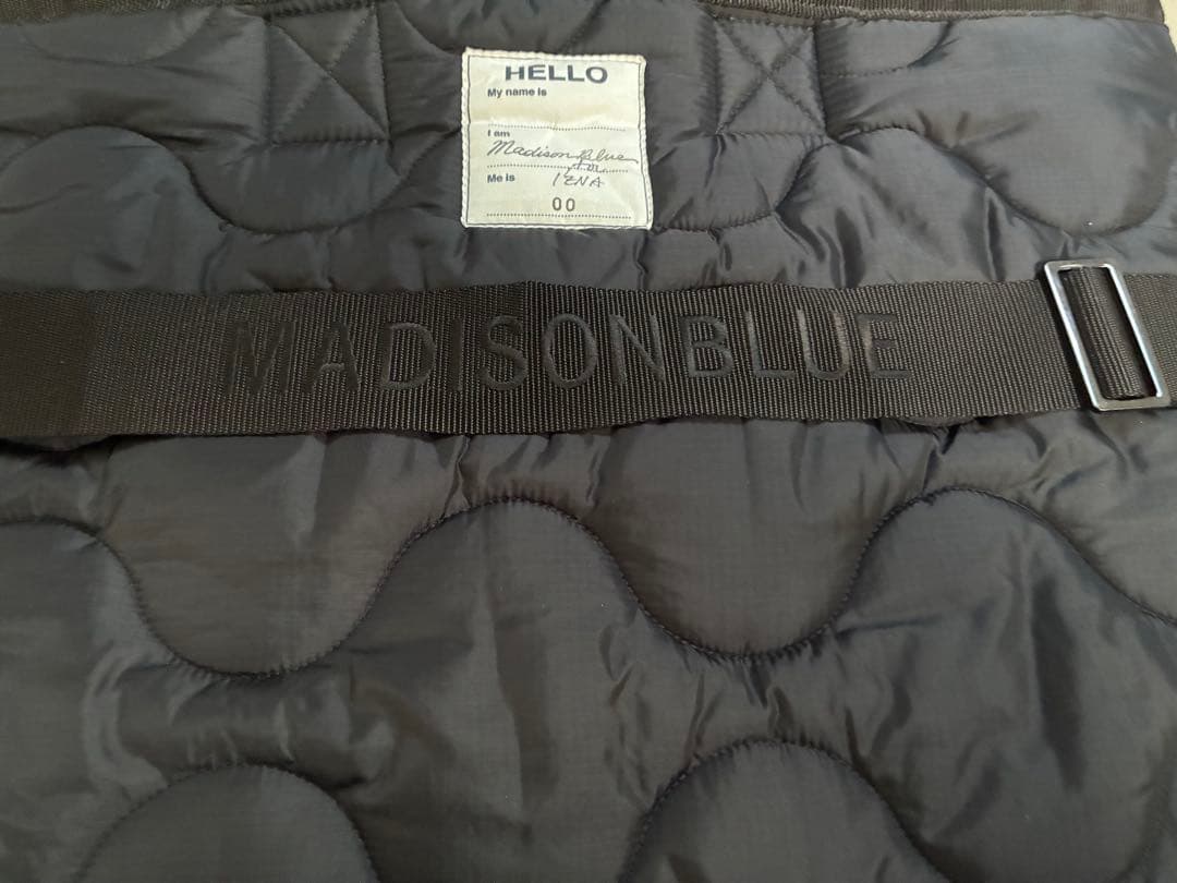 madison bleu イエナ別注ナイロンショルダーバッグ　マディソンブルー