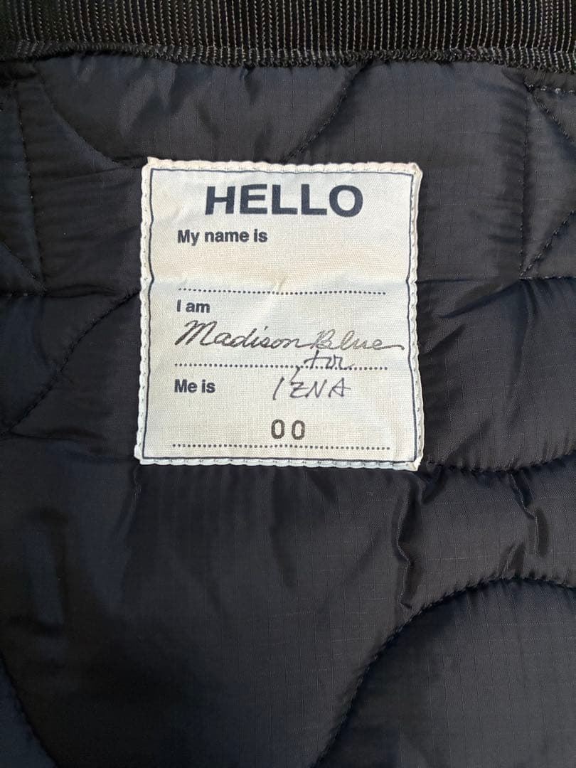 madison bleu イエナ別注ナイロンショルダーバッグ　マディソンブルー