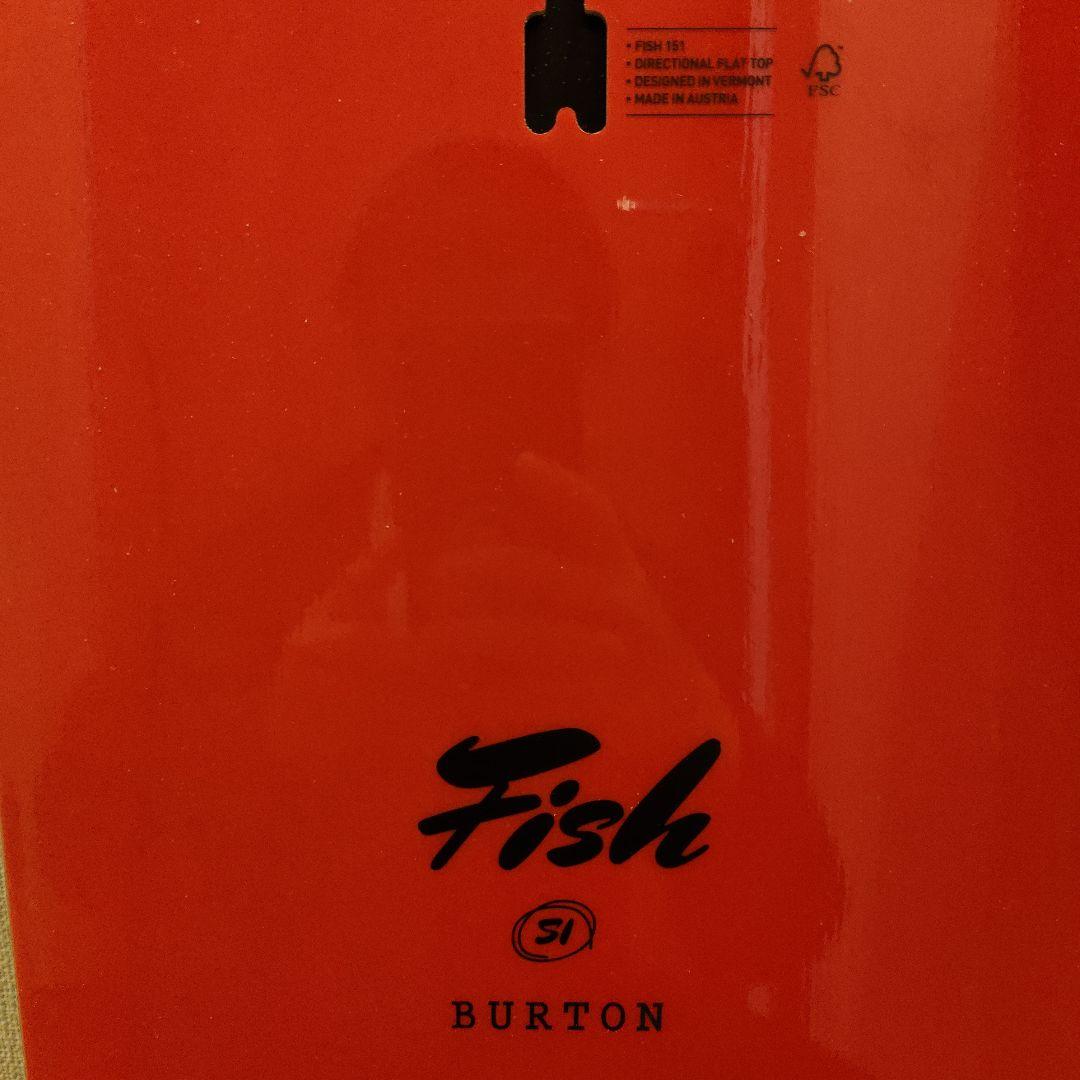15-16BURTON FISH 151cm　バートン板　フィッシュ