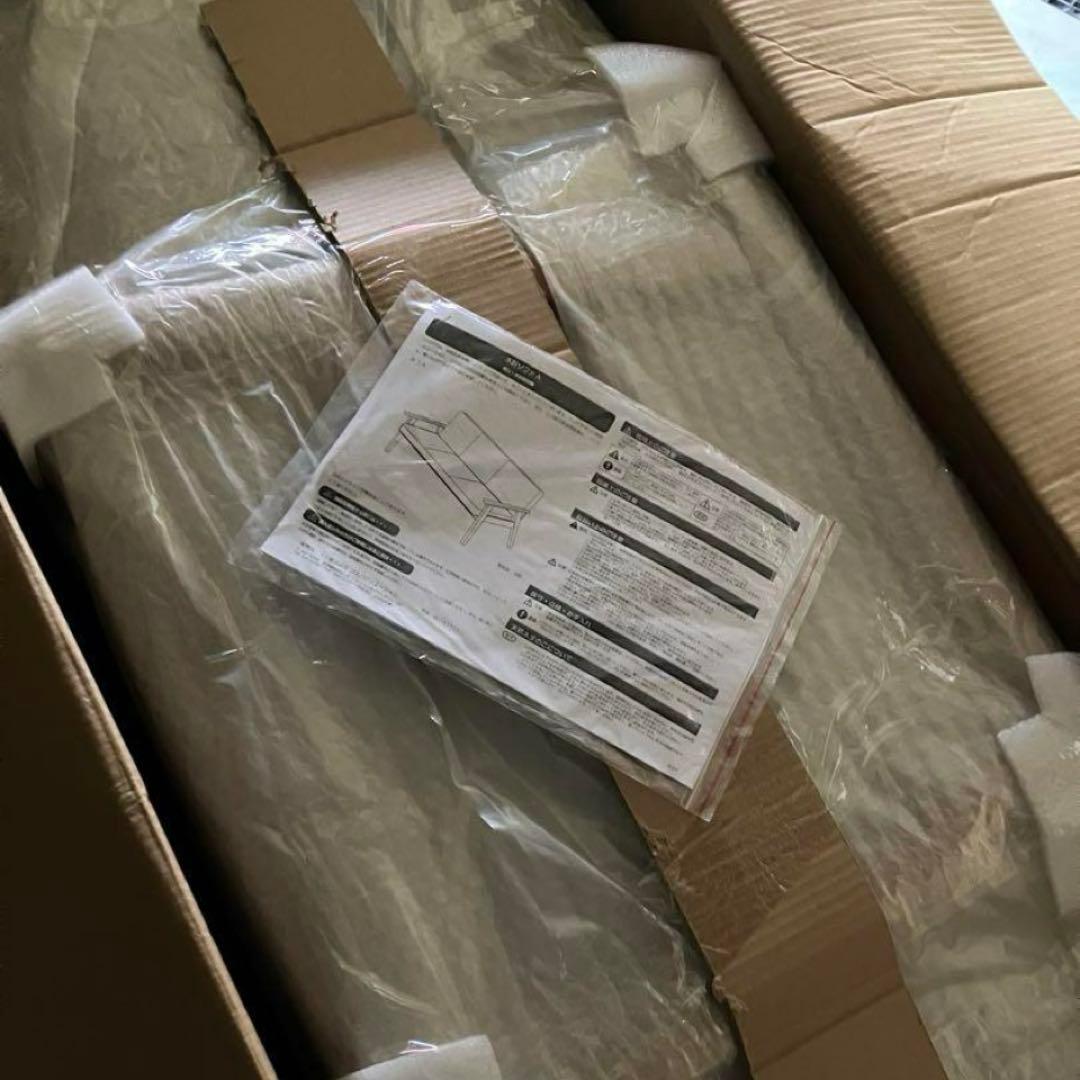 新品　木肘ヴィンテージソファ　２人掛け　２Pブラック　黒　アンティーク　ソファー