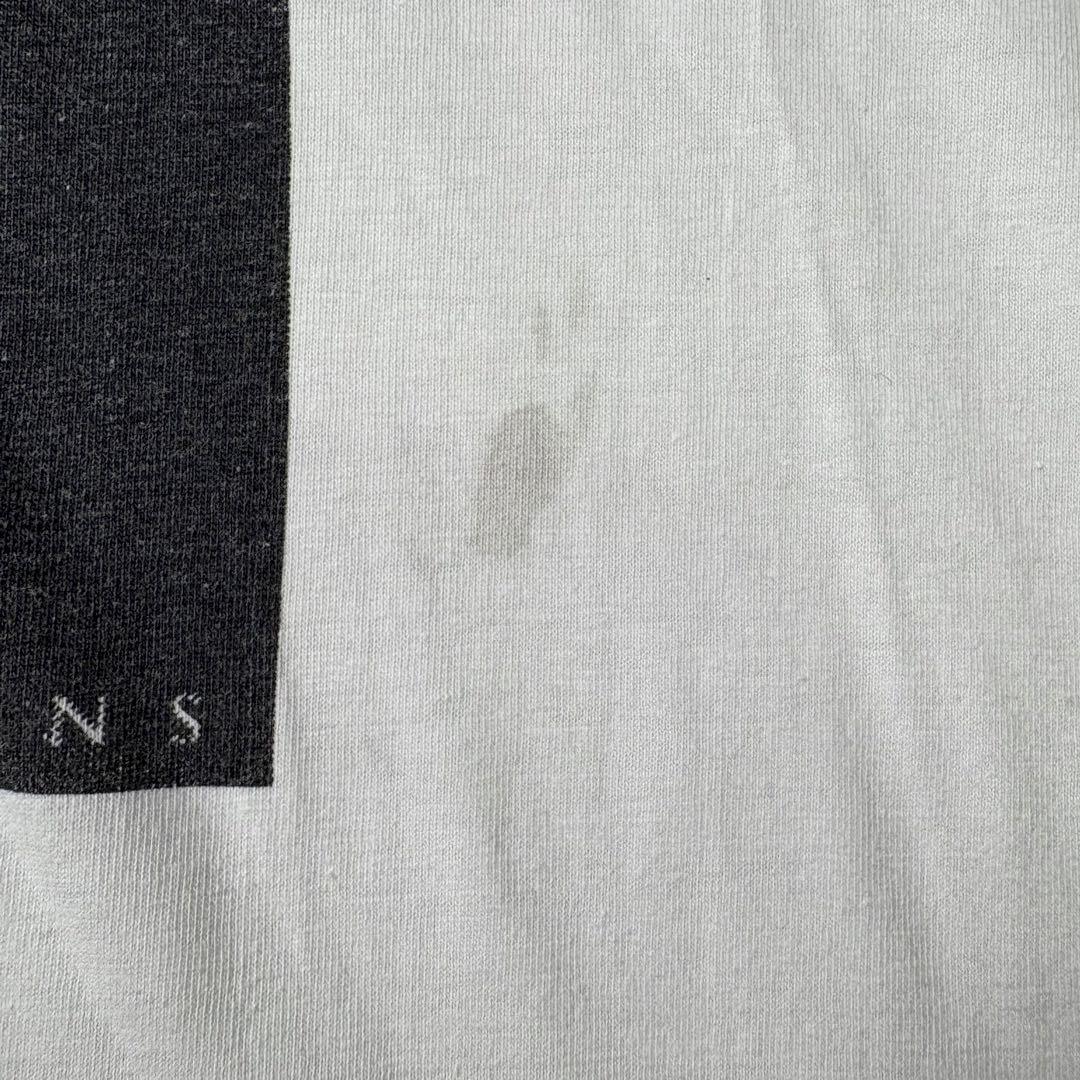 80s フォトTシャツ アメカジ ヴィンテージ XL シングルステッチ 古着 白