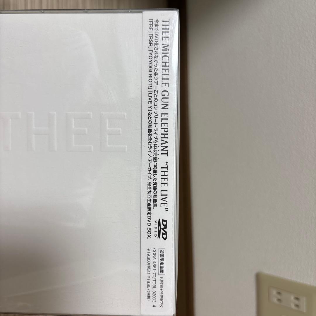 ミュージック THEE MICHELLE GUN ELEPHANT \"THE LIVE\"