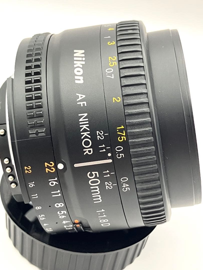 【美品】Nikon AF Nikkor 50mm f/1.8D レンズ