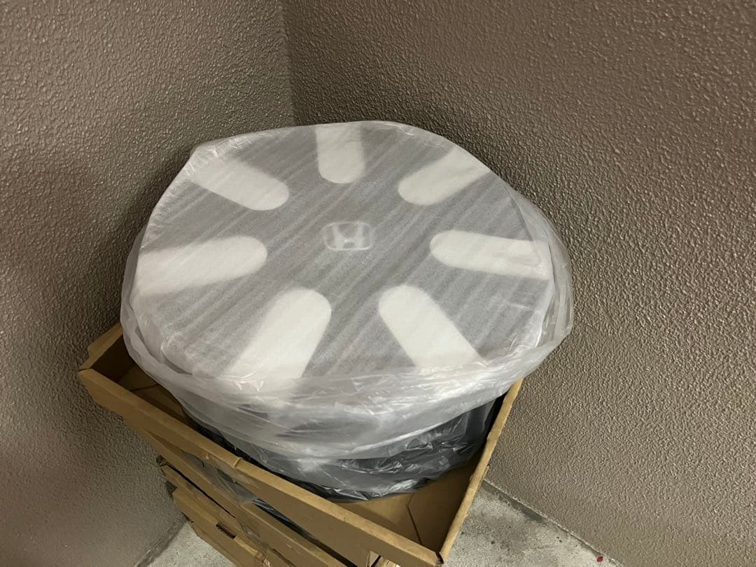 ホンダ 15インチ アルミホイール ブラック/シルバー