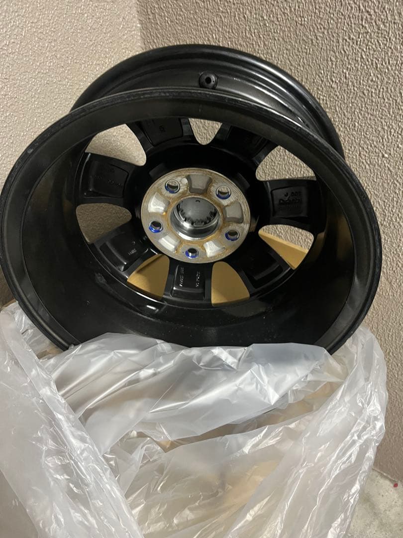 ホンダ 15インチ アルミホイール ブラック/シルバー