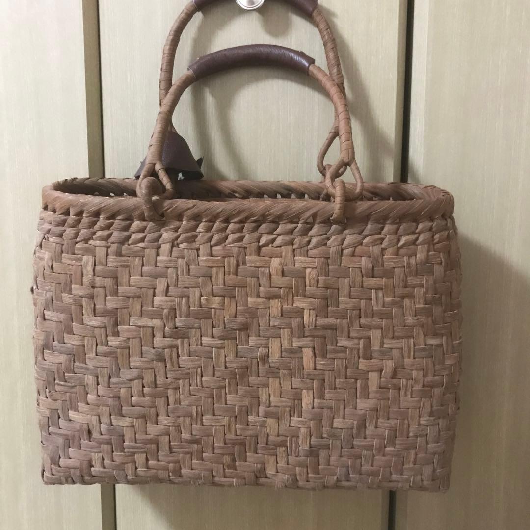 かごや　A4が入るかごバッグ