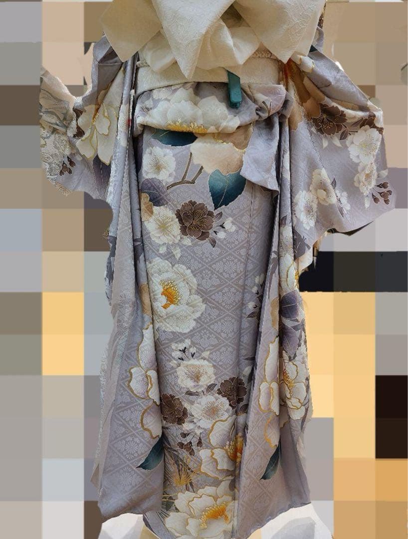 花柄 振袖 code 08