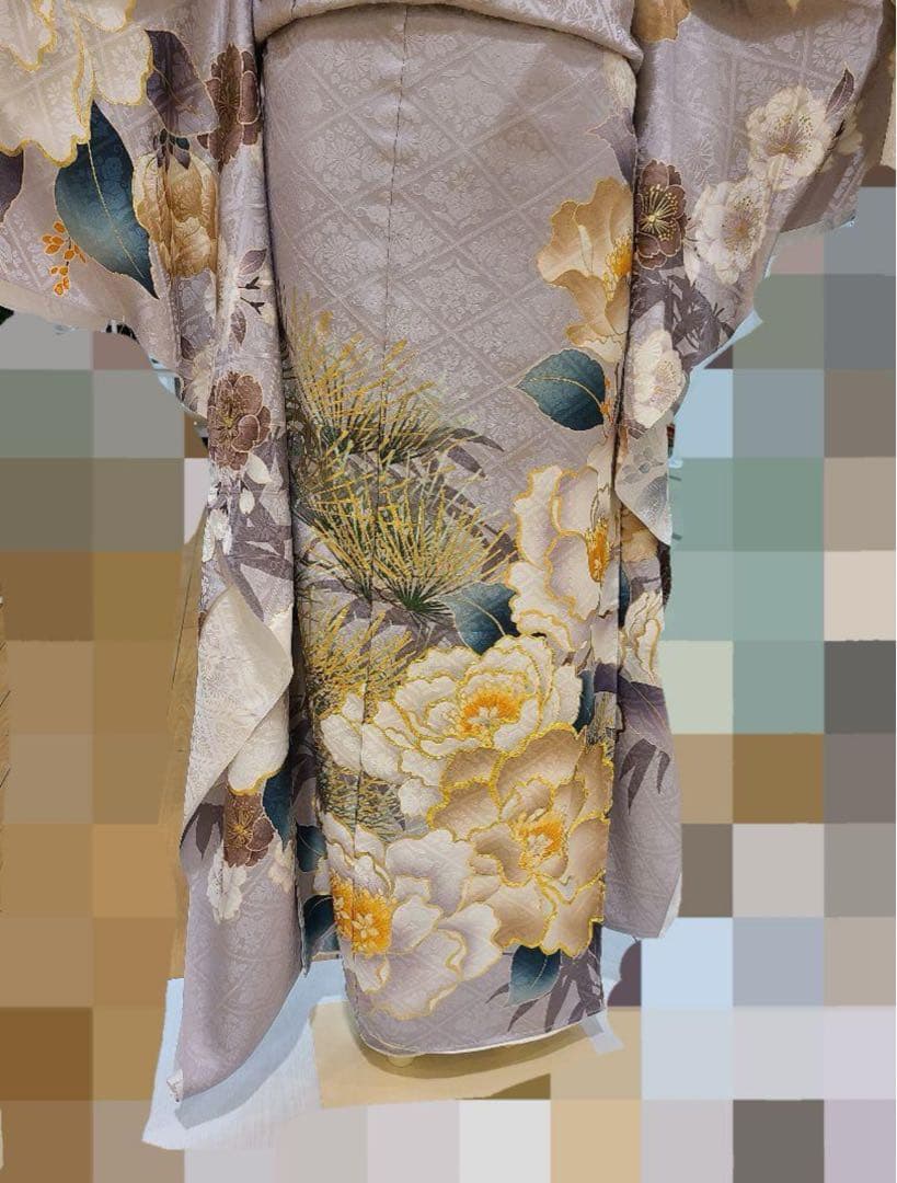 花柄 振袖 code 08