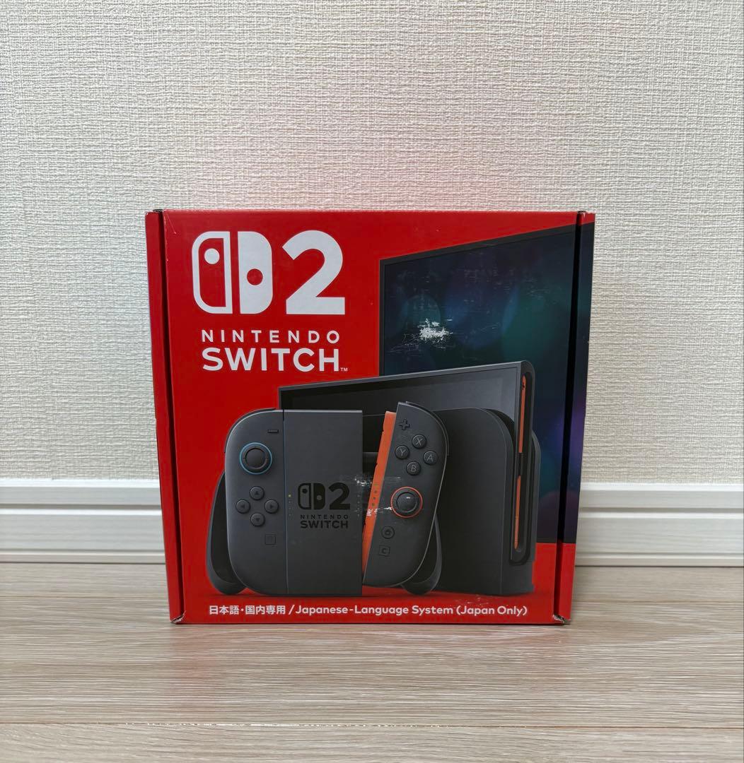 【新品未開封品】Nintendo Switch 2(日本語・国内専用)　本体