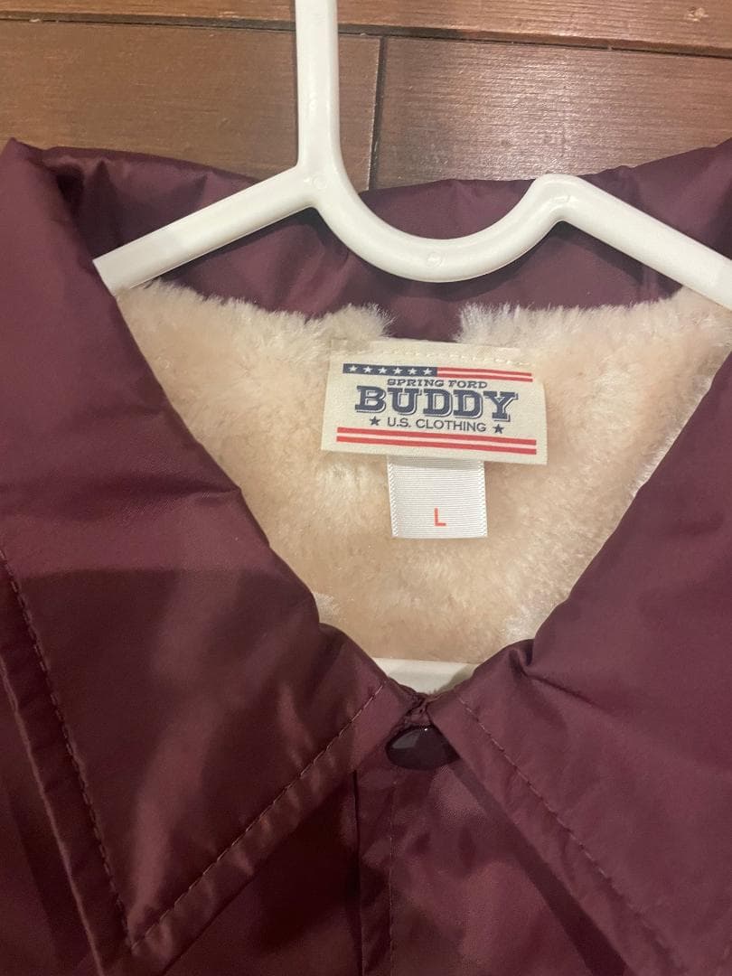 原宿BUDDY オリジナル コーチジャケット 裏ボア