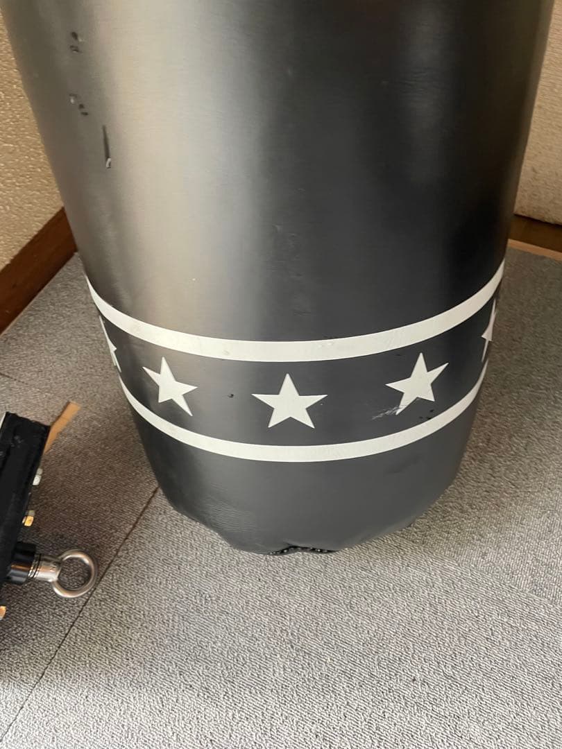 美品　WINDY フルレザーサンドバッグ　サンドバッグ　180cm 約65kg