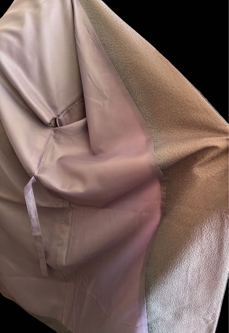 お値下げ軽やかさを兼ね備えた洗える 美しいグラデーションの道中着コート