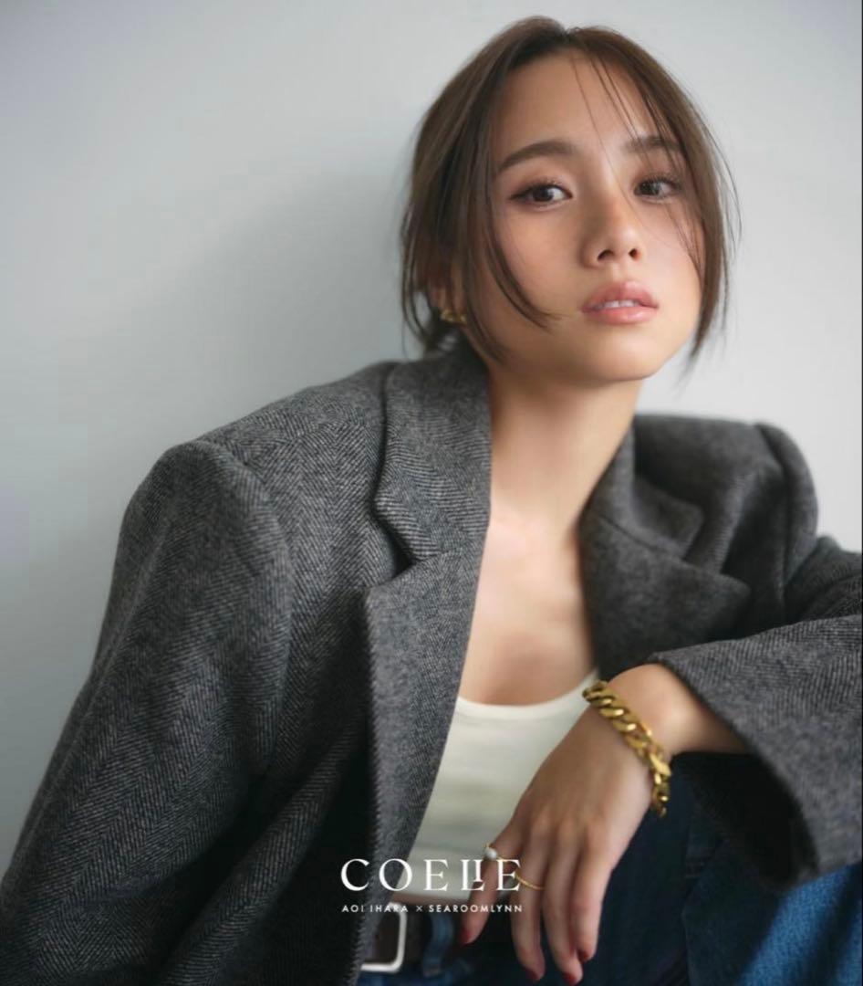 【完売品】伊原葵　シールームリン　オーバーショルダーテーラードジャケット　　S