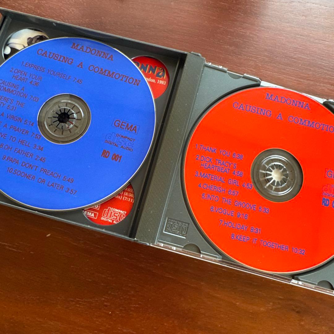 【ブート盤】Madonna ライブ音源　4枚組 CD ★オマケ付き★