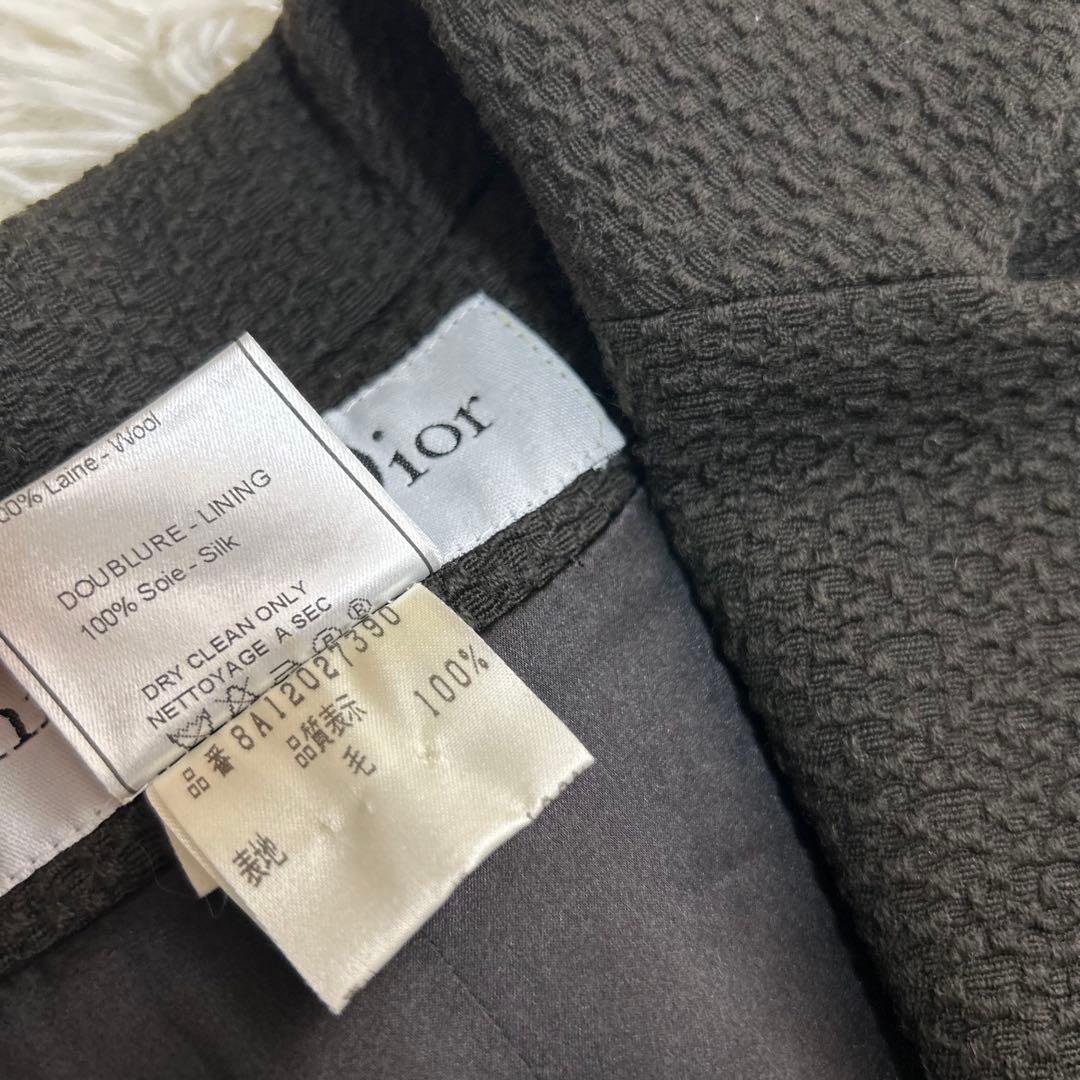 レア✨クリスチャンディオール ガリアーノ期 シアサッカー生地 チェスターコート