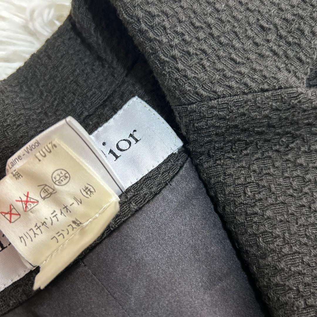 レア✨クリスチャンディオール ガリアーノ期 シアサッカー生地 チェスターコート