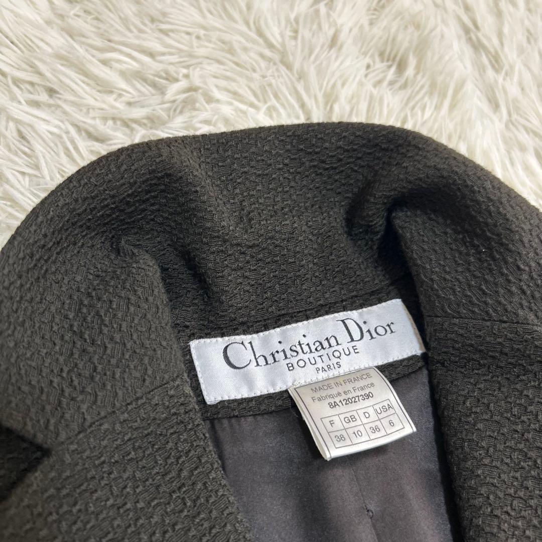 レア✨クリスチャンディオール ガリアーノ期 シアサッカー生地 チェスターコート