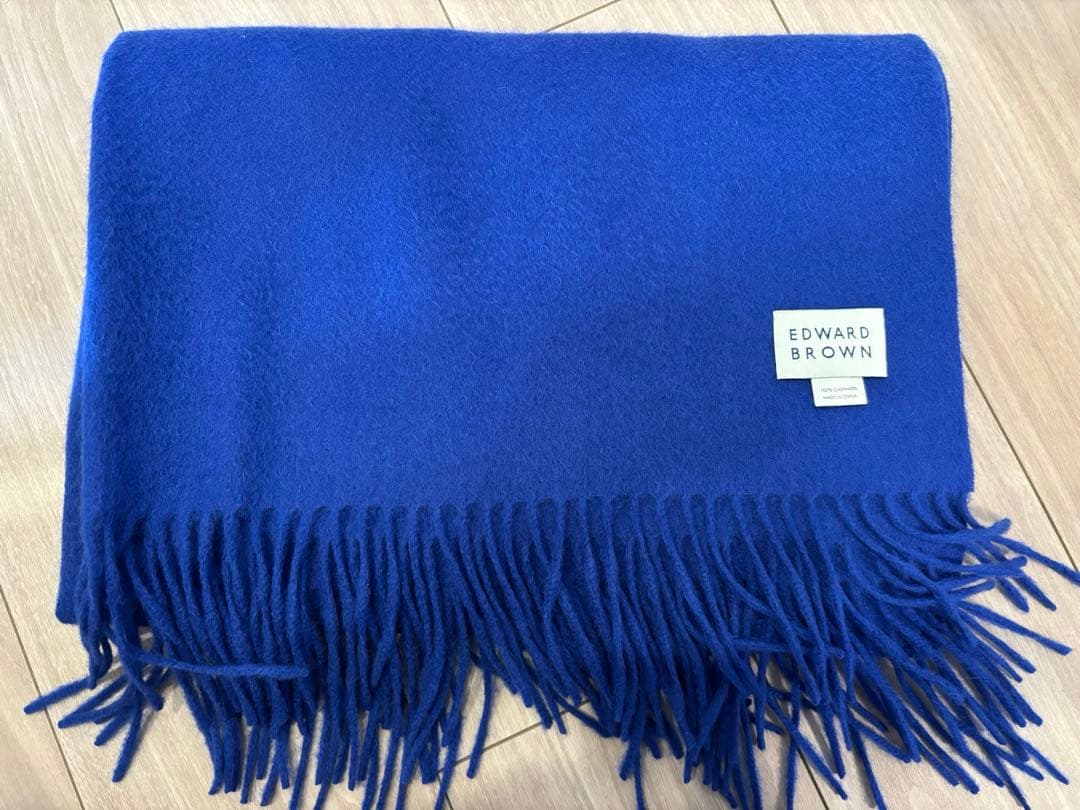 EDWARD BROWN カシミアストール