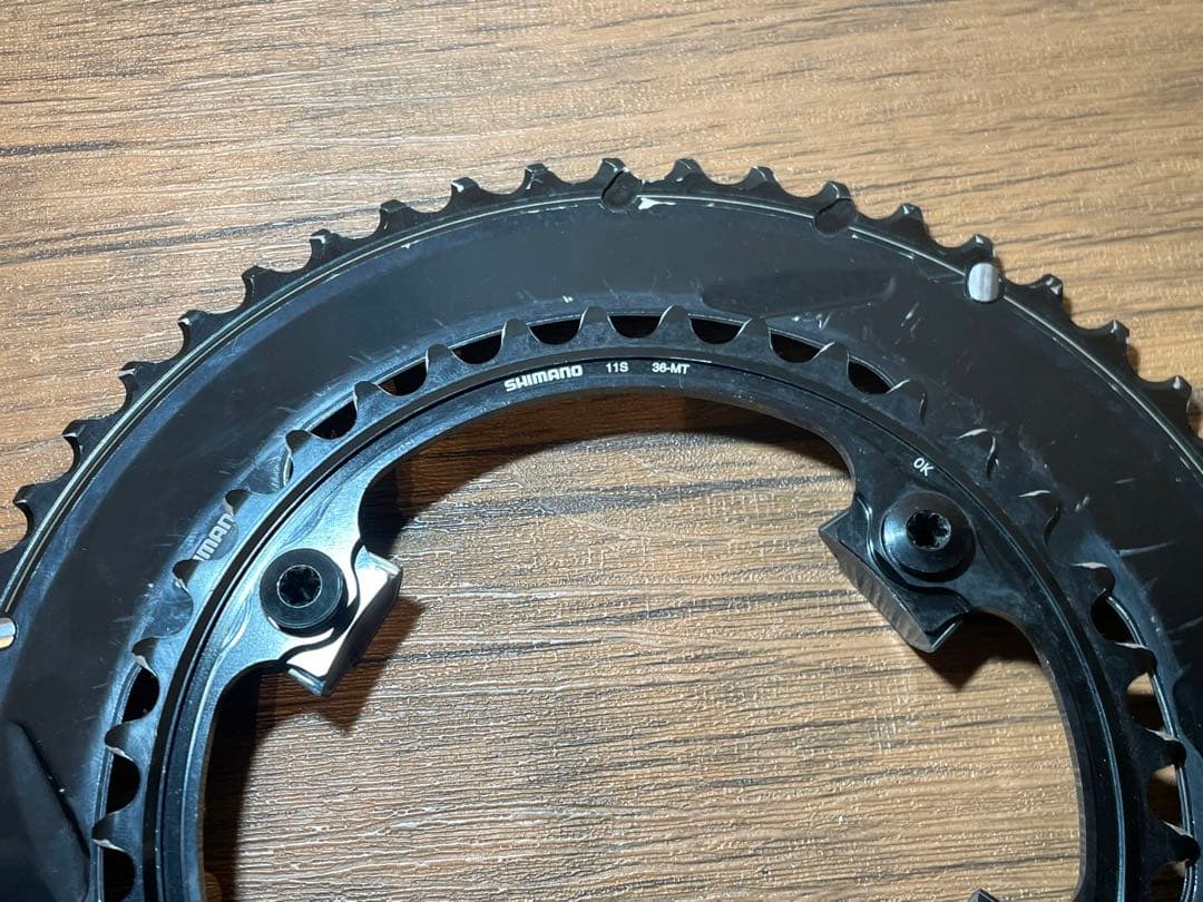 【美品】DURA-ACE R9100 チェーンリング　52-36t