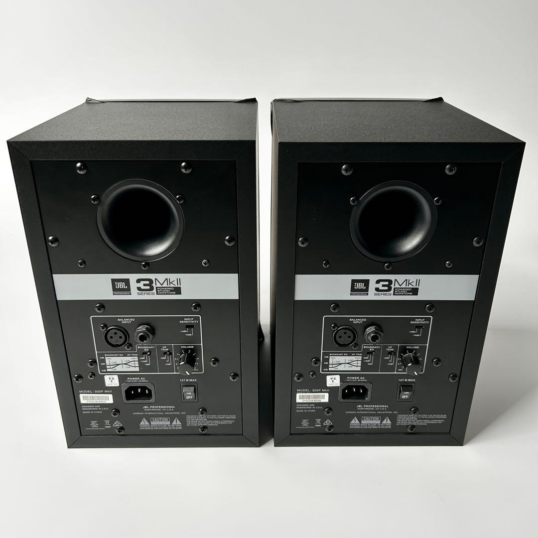 JBL 305P MKII スタジオモニター　ペアセット