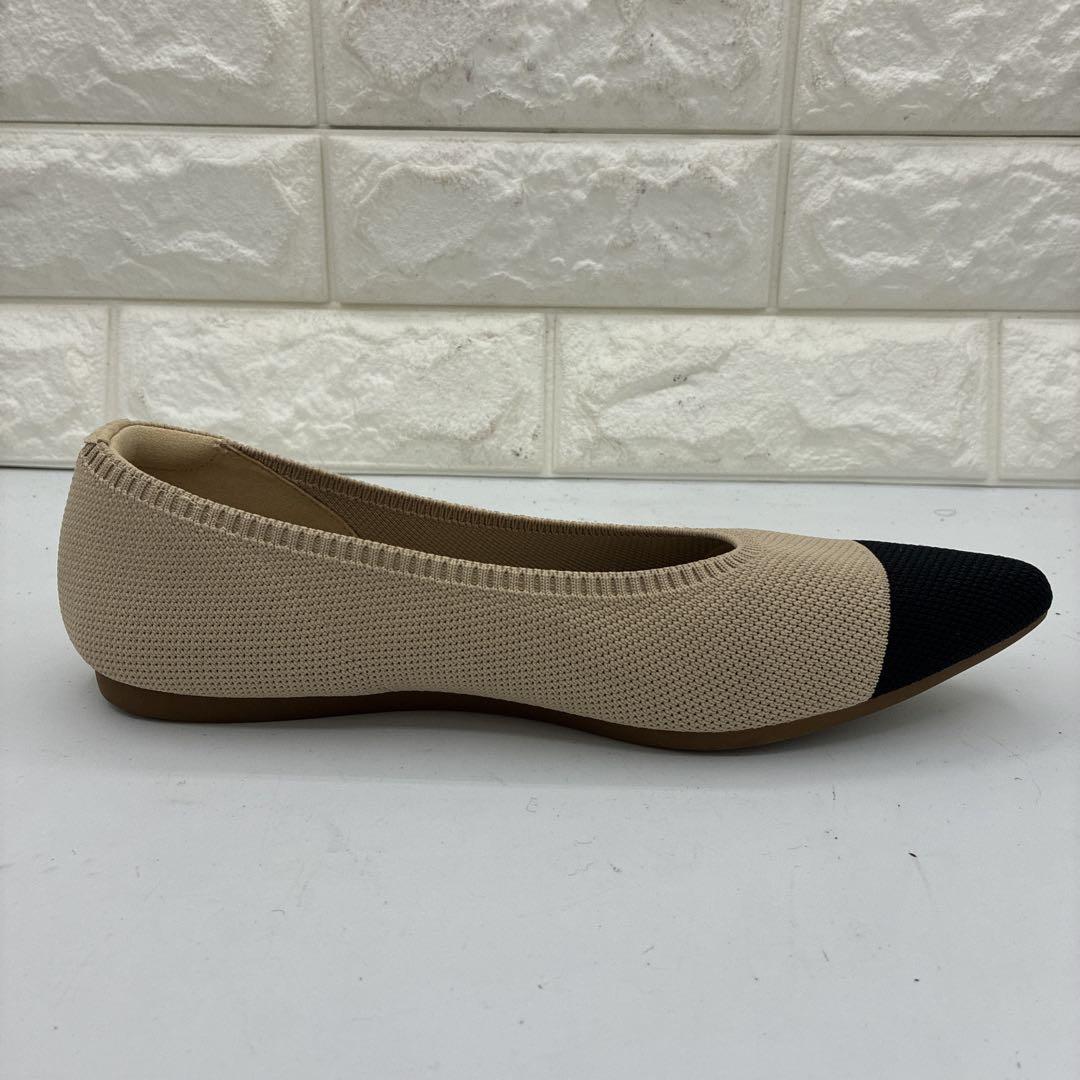 【美品】Vivaia ヴィヴァイア ポインテッドトゥ フラットシューズ 39