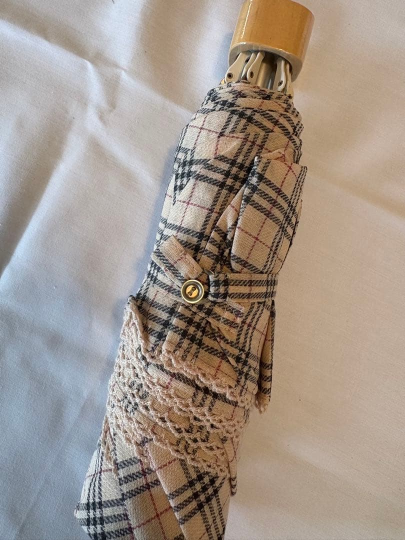 BURBERRY チェック柄 折りたたみ傘