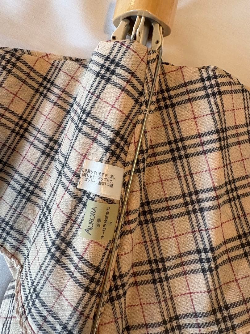BURBERRY チェック柄 折りたたみ傘