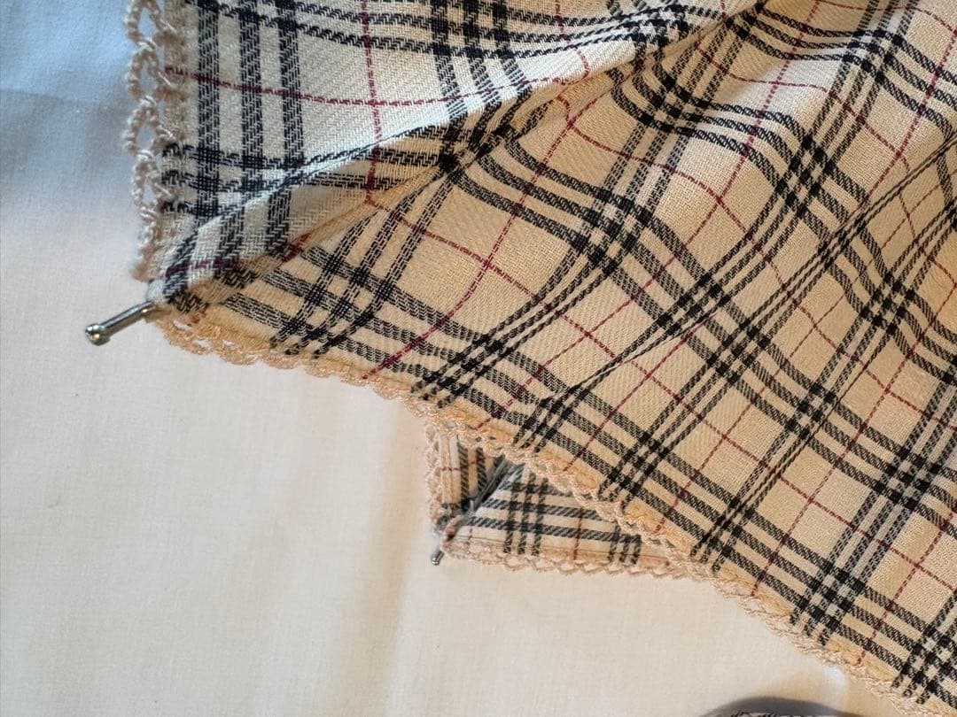 BURBERRY チェック柄 折りたたみ傘