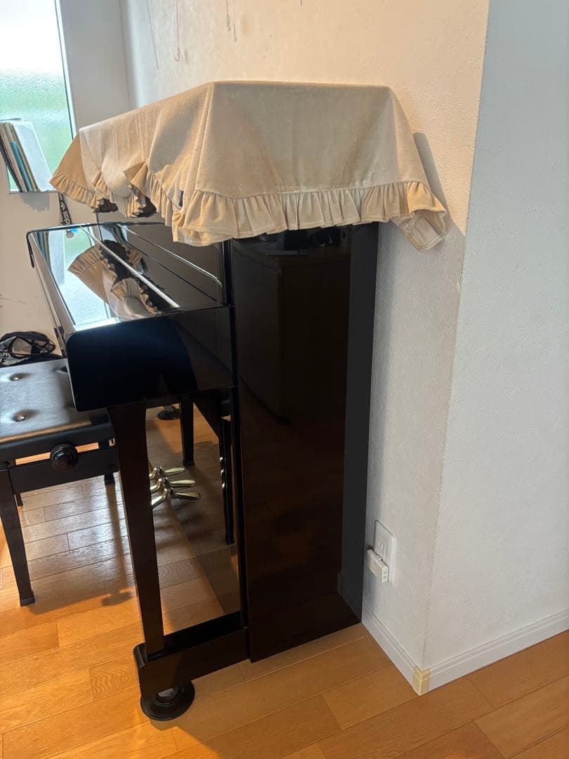 YAMAHA アップライトピアノ b113 黒 椅子•メトロノーム付