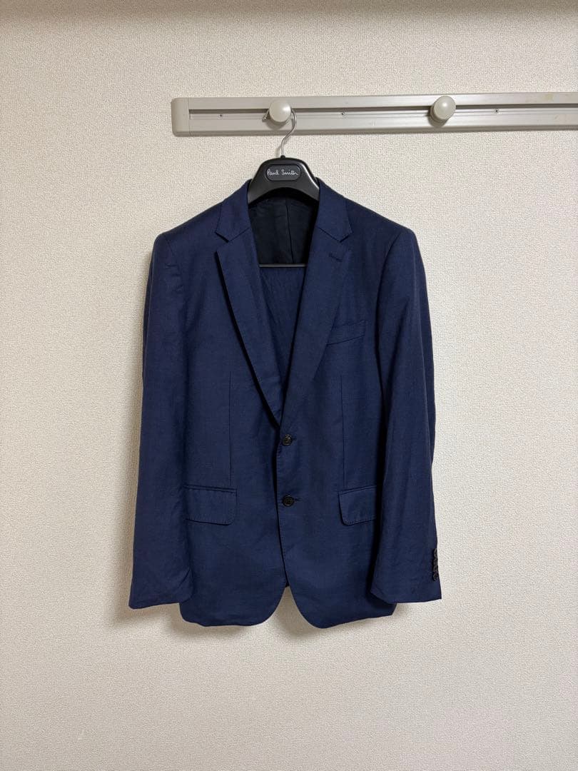 Paul Smith ポールスミス ビジネススーツ ネイビー スーツカバー付き