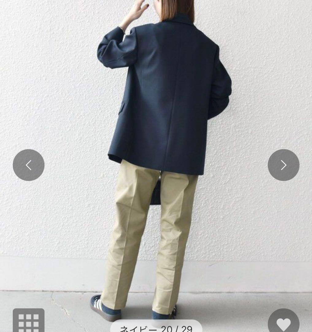 SHIPS any 紺ブレザー シングル