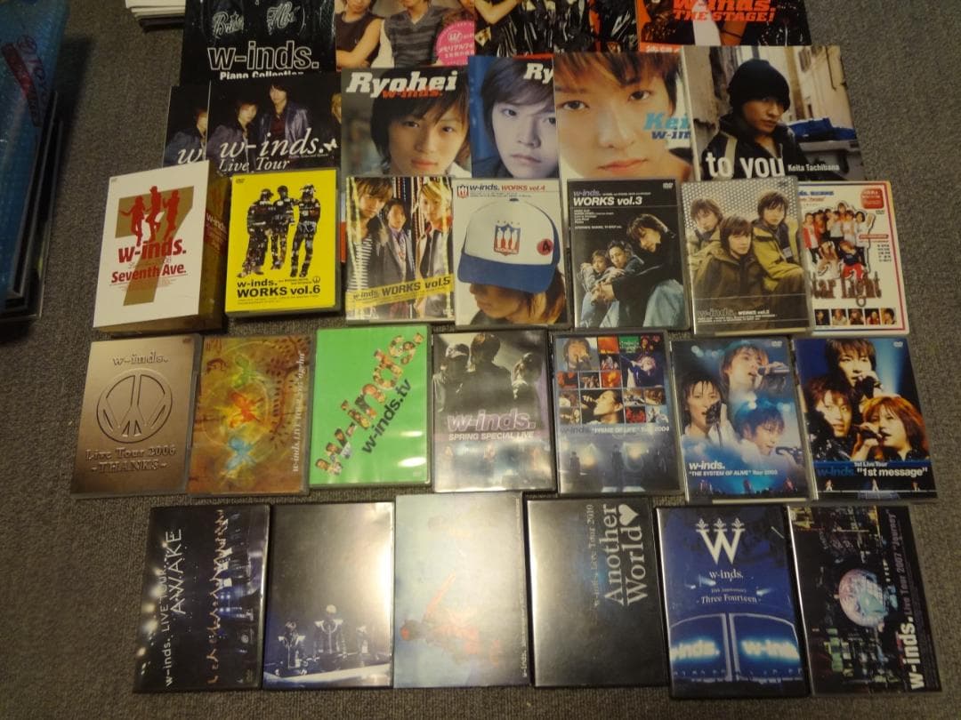 w-inds. ウィンズ3人体制時代　　　 写真集・DVD  お宝セット