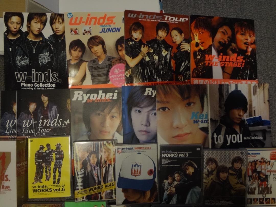 w-inds. ウィンズ3人体制時代　　　 写真集・DVD  お宝セット