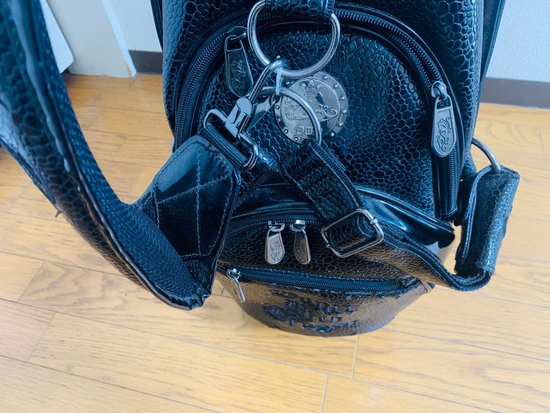 【早い者勝ち・大人気】ダンス・ウィズ・ドラゴン ゴルフバッグ ブラック(消毒済)