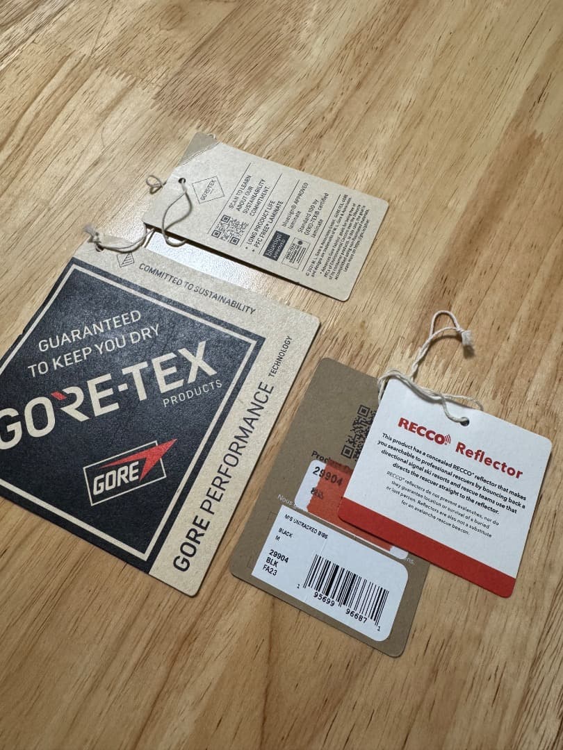 パタゴニア アントラックドビブ M ブラック 黒 ゴアテックス