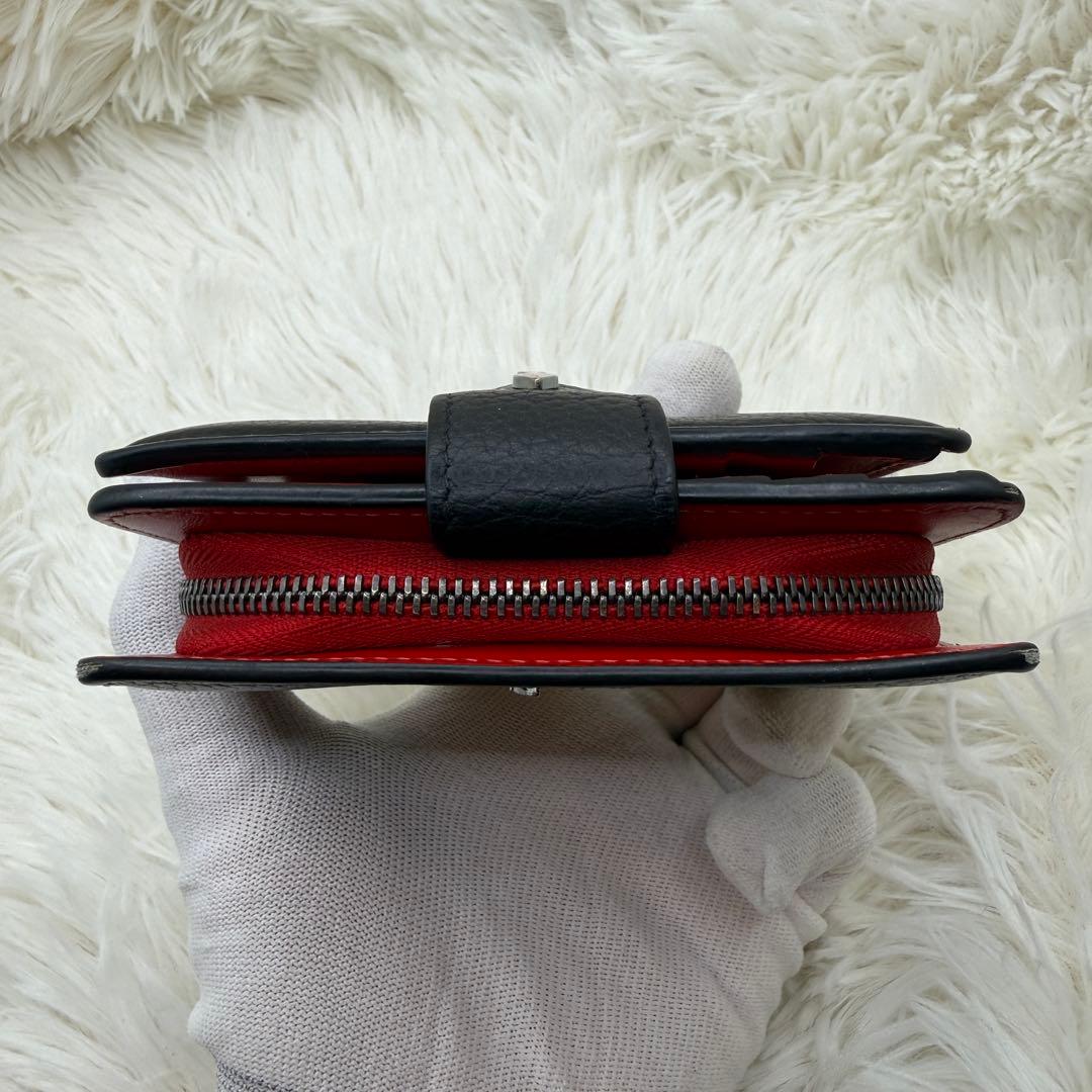Christian Louboutin ルブタン　二つ折り財布 黒　パロマ