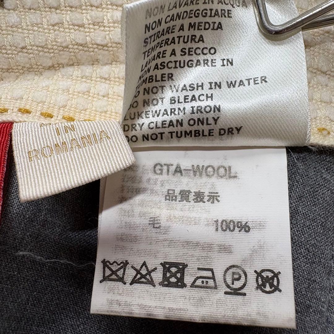 極美品✨GTA ジーティーアー HERRICK エリック ウールスラックス 42