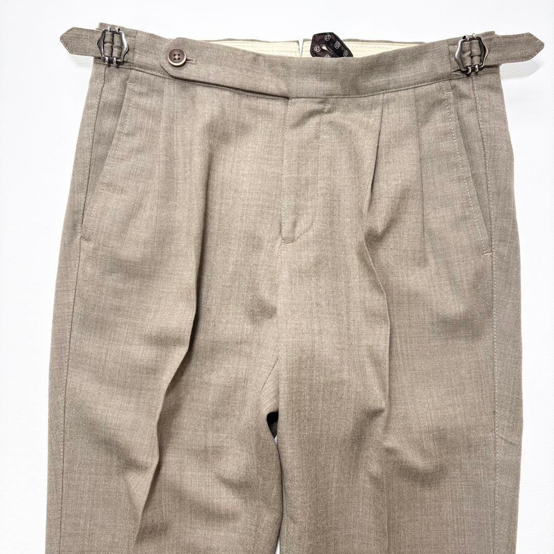 極美品✨GTA ジーティーアー HERRICK エリック ウールスラックス 42