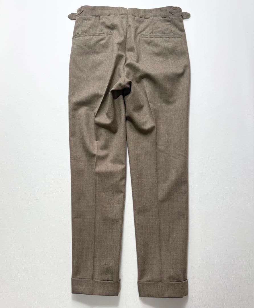 極美品✨GTA ジーティーアー HERRICK エリック ウールスラックス 42