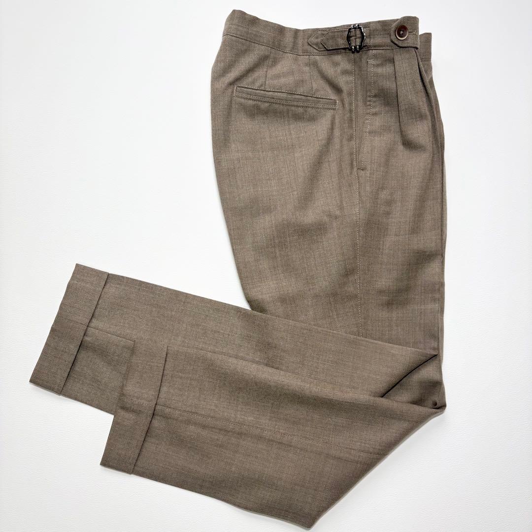 極美品✨GTA ジーティーアー HERRICK エリック ウールスラックス 42