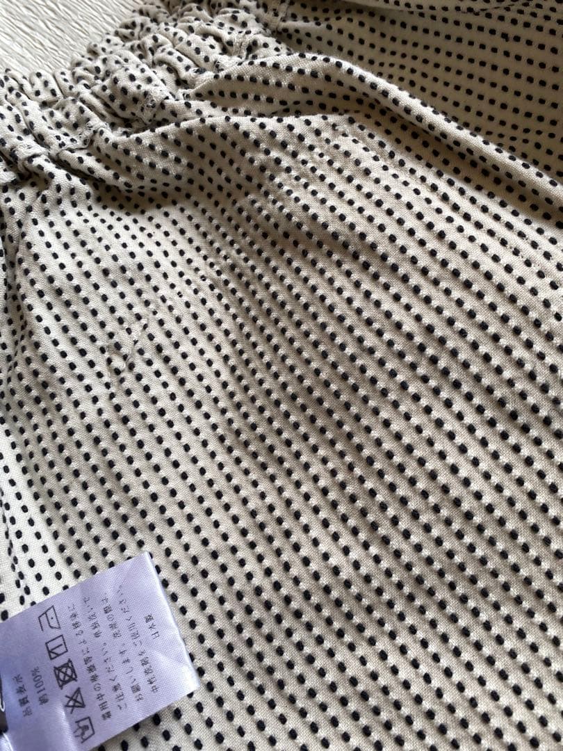 UZUIRO 一本刺子バルーンサルエルパンツ　男女共用