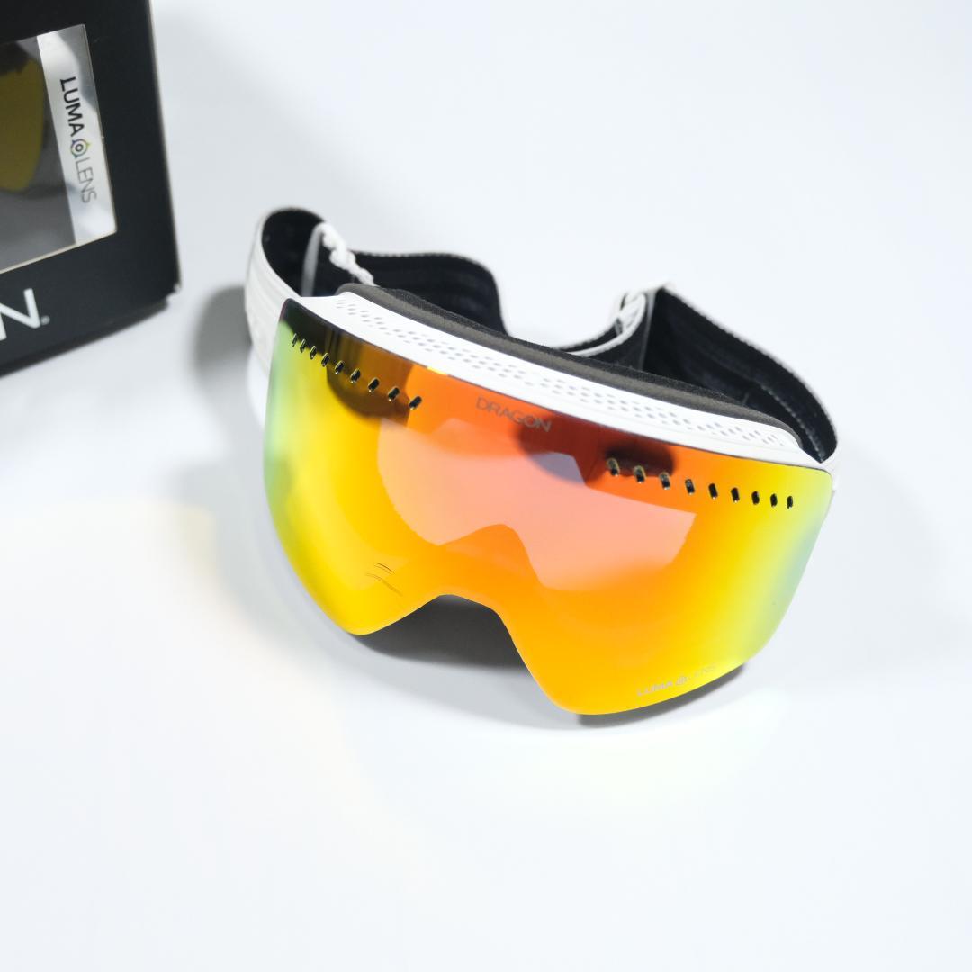 ドラゴン NFXS CORDUROY ゴーグル LUMALENS RED ION