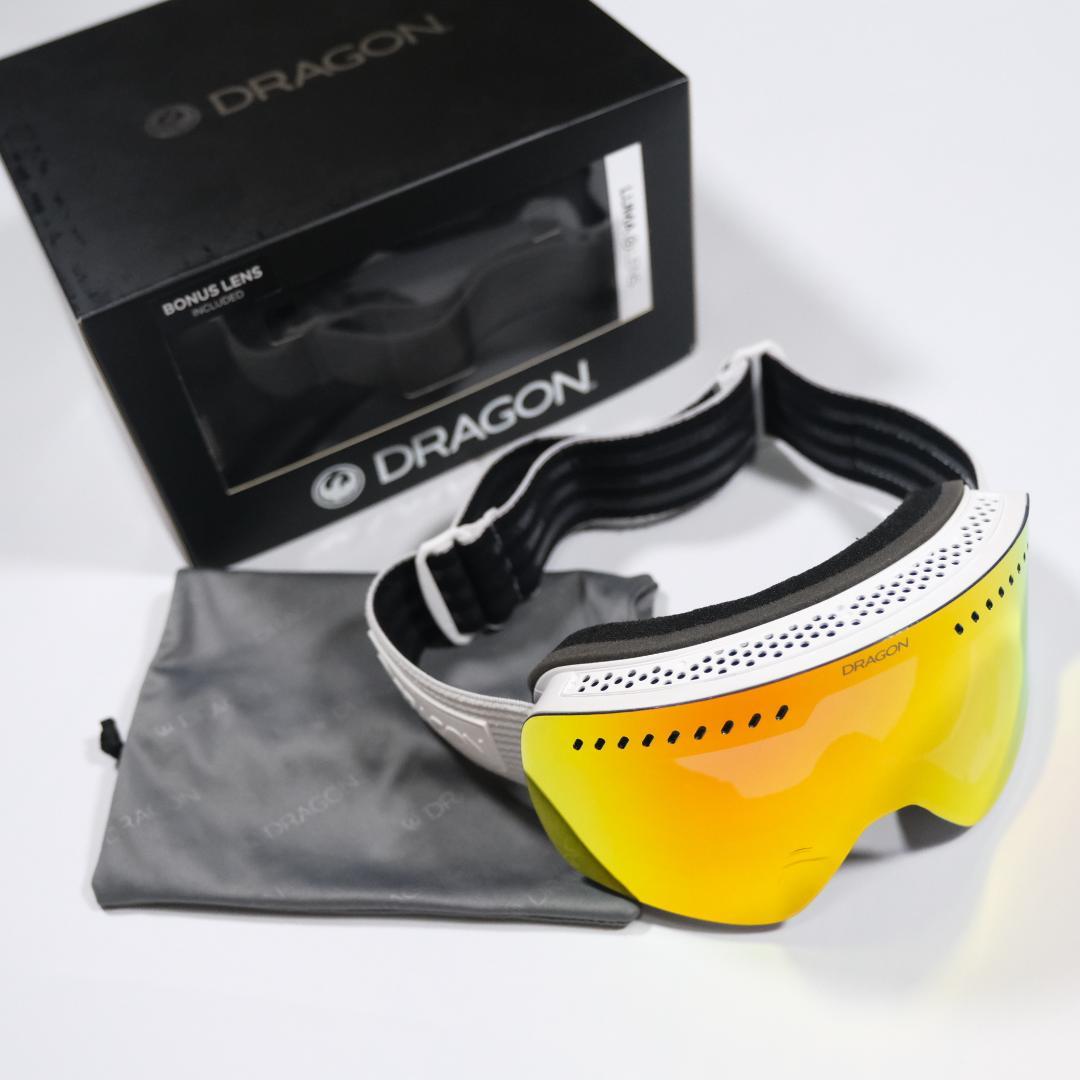ドラゴン NFXS CORDUROY ゴーグル LUMALENS RED ION
