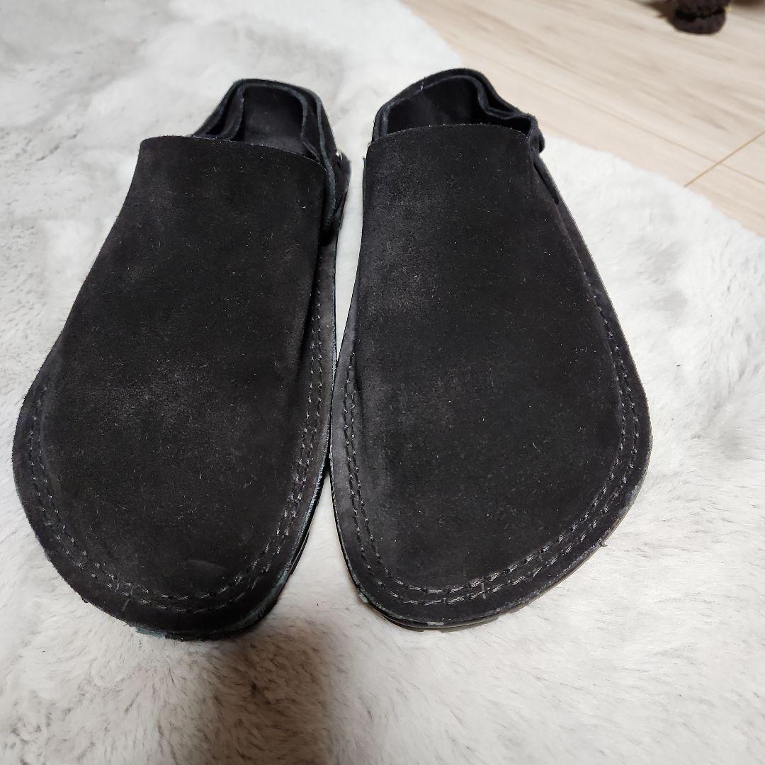 JIL SANDER ブラック サボ・クロッグサンダル　41