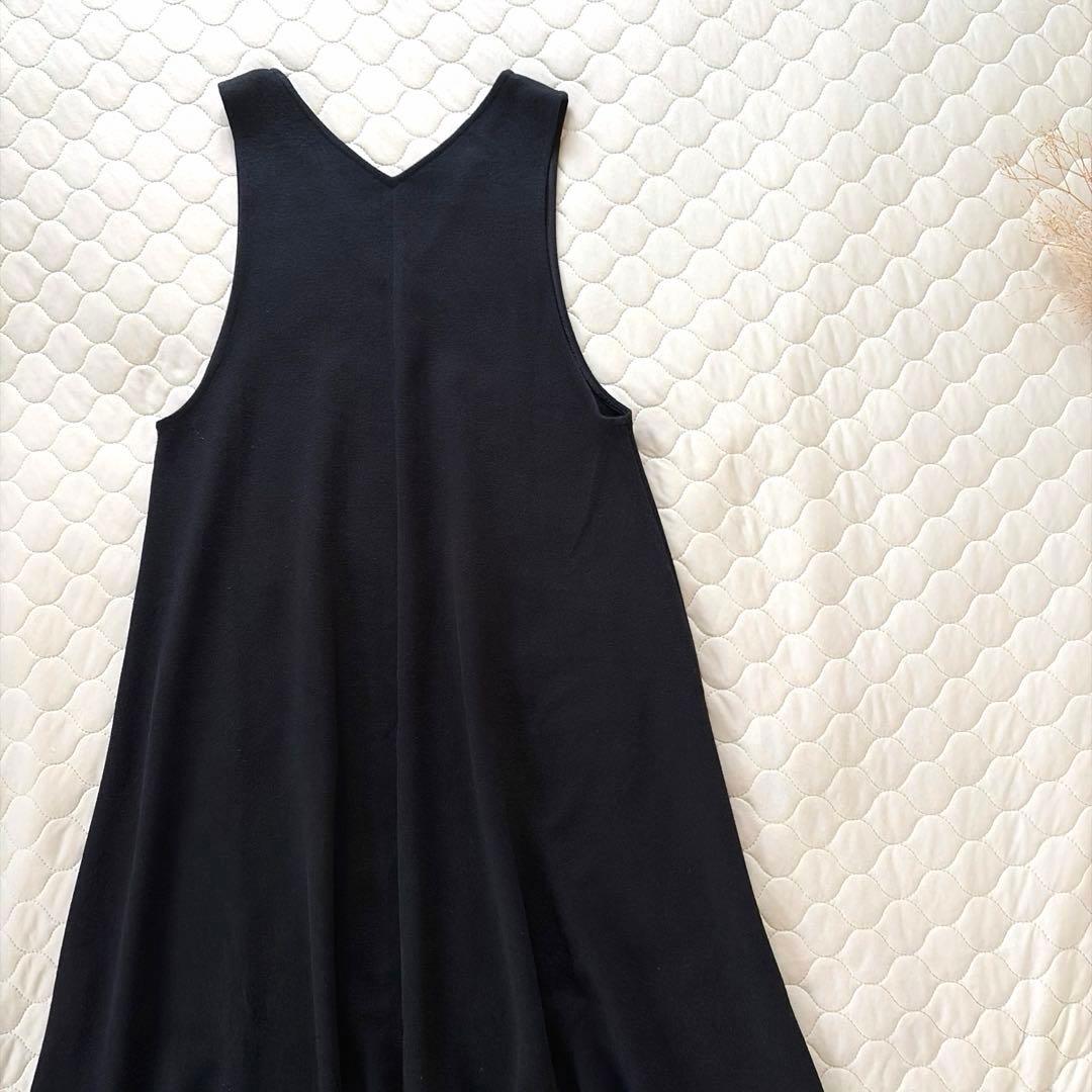 【美品】BEARDSLEY ブークレダンボールワンピース　ブラック　サイズ0