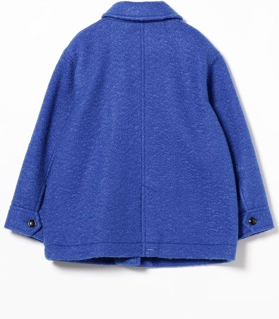 美品▲Ray BEAMS / ループ シャギー ハーフ コート