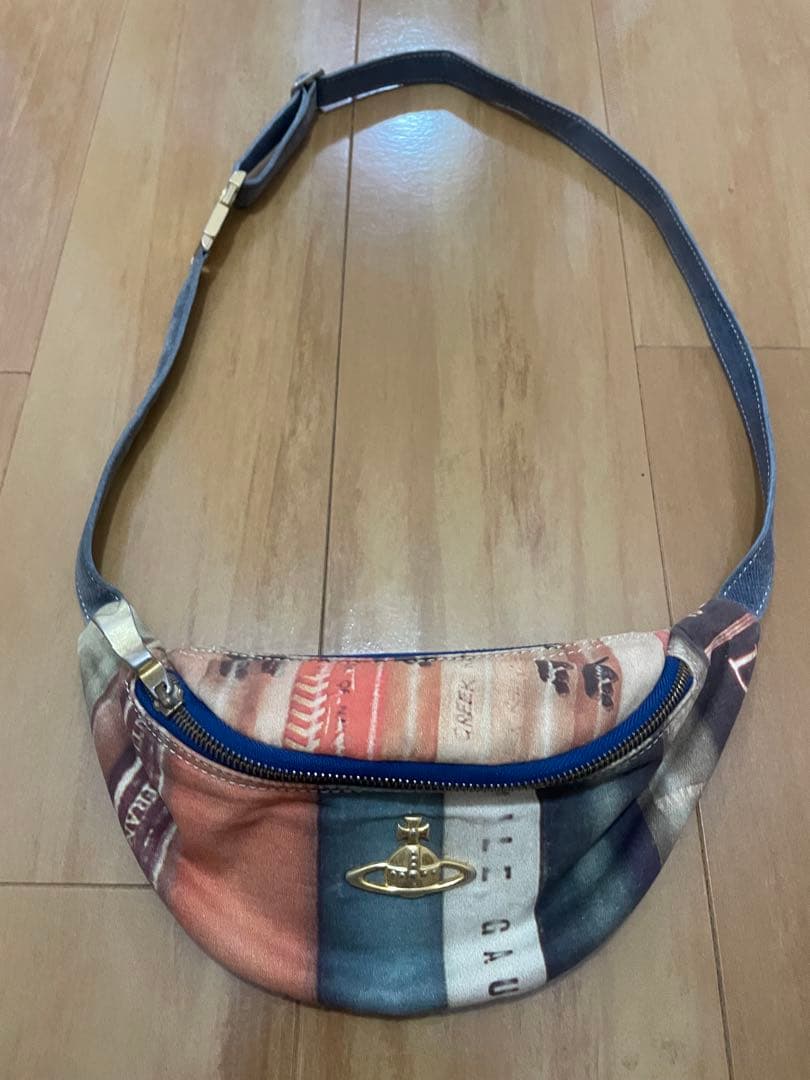 希少　ヴィヴィアン　バック　90s 総柄 VivienneWestwood