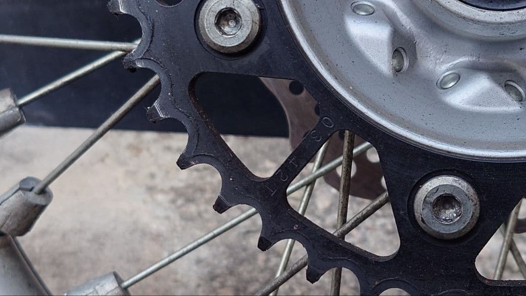 CRF250 前後ホイール D.I.Dリム ポン付け可(引取限定他 大阪府堺市)